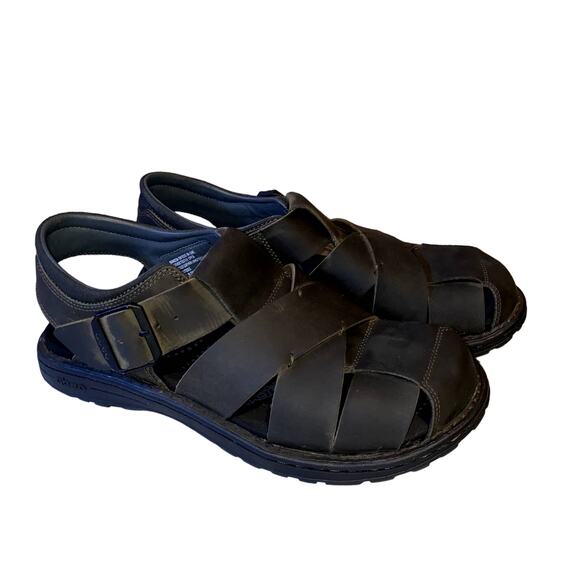 Abeo B.I.O. System Brandon Leather Black Size 8 - Picture 1 of 9